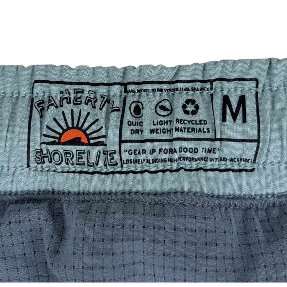 Faherty Mens Medium Shorts Shorelite Active Swim 7